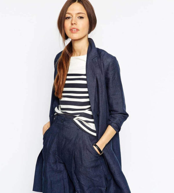 Women Corduroy Pinafore Dress - Image 4